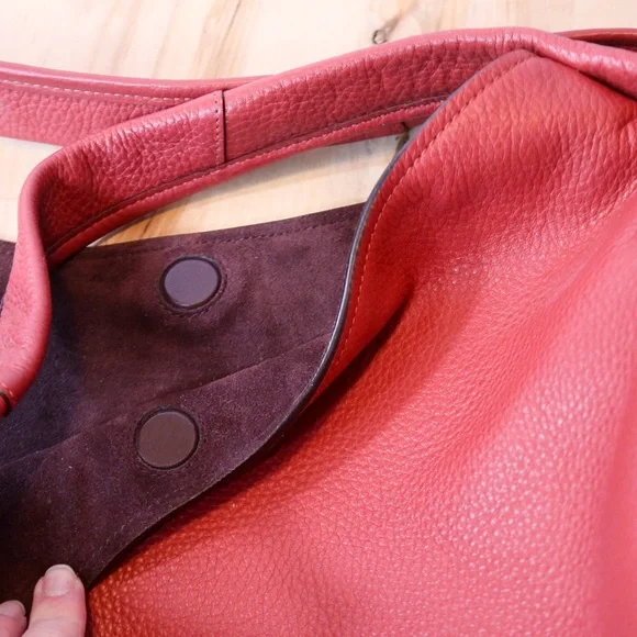 Authentic Coach 86760 Bandit Hobo Washed Red - Picture 9 of 15